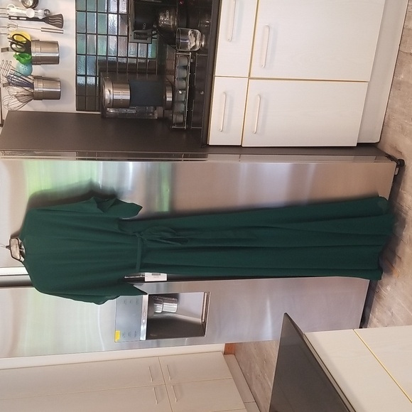 💕REFORMATION💕 Winslow Dress ~ Emerald Green XS NWT - Picture 12 of 16